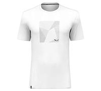 Salewa Pure Building Dry M T-Shirt, White, XXL, Male