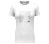 Salewa Pure Building Dry W T-Shirt, White, S, Female