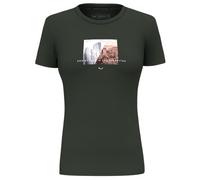 Salewa Pure Design Dry T-Shirt Women, Green, XXS