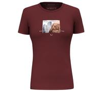 Salewa Pure Design Dry Women's T-Shirt, Syrah, S