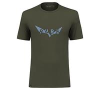 Salewa Pure Eagle Dry M T-Shirt, Dark Olive, XXL, Male