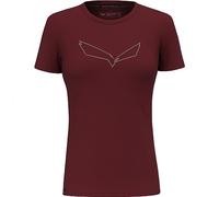Salewa Pure Eagle Frame Dry T-Shirt Women, Syrah, S, Female
