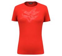 Salewa Pure Xxx Dry W T-Shirt, Flame Melange, S, Female