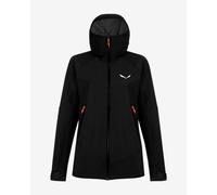 Salewa Sella Durastretch Hooded Jacket Black Women - 40