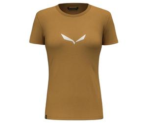 Salewa, Solid Dry W T-shirt., W, Brown, M