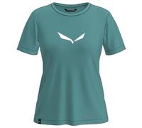 Salewa Solid Dry W T-Shirt, XXS, Willow