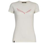 Salewa Women's Solid Dry W T-Shirt, Blouses & T-Shirts (Pack of 1) White