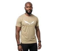Salewa - Solidlogo Dry T-Shirt - Sport shirt size 44 - XXL, sand