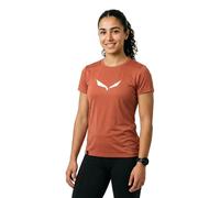 Salewa Solidlogo Dri-Release Short Sleeve T-Shirt Pearl Orange Women - 34