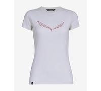 Salewa Solidlogo Dri-Release Short Sleeve T-Shirt White Women - 34