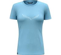Salewa Solidlogo Dri-Release® T-Shirt Women, Air Blue, XS, Female