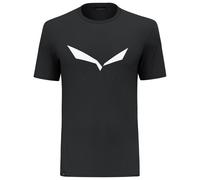 Salewa - Solidlogo Dry T-Shirt - Sport shirt size 38 - M, black