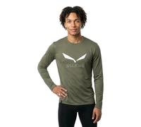 Salewa Solidlogo Dry´ton Long Sleeve T-shirt Green L Men