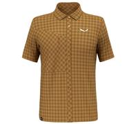 Salewa T-Shirt Brand Model Puez Dry M S/S Shirt Golden Brown