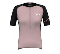 Salewa Vento Merino Half Zip T-Shirt Women, Pink, XXS