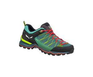 Salewa - Women's hiking GORE-TEX® boots - Mtn Trainer Lite GTX W Feld Green/Fluo Coral for Women - Size 5,5 UK Green 5.5 UK