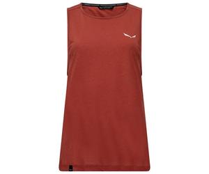 Salewa - Women's Agner Hemp/DST Tank - Tank top size 12, red