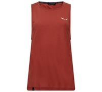 Salewa - Women's Agner Hemp/DST Tank - Tank top size 14, red