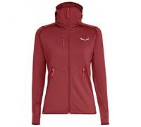 Salewa - Women's Agner Hybrid Polarlite Fullzip Hoody - Fleece jacket size 10, red