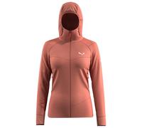 Salewa - Women's Agner PL Hood Jacket - Fleece jacket size 12, brown