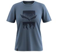 Salewa - Women's Eagle 3Cime T-Shirt - T-shirt size 14, blue