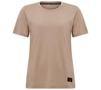 Salewa Eagle Logo Patch Short Sleeve T-shirt Brown S Women