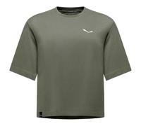 Salewa - Women's Eagle Loose T-Shirt - Sport shirt size 14, olive