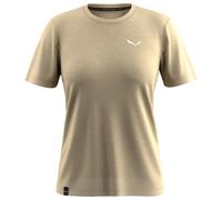 Salewa - Women's Eagle Minilogo Alpine Merino T-Shirt - Merino shirt size 10, sand