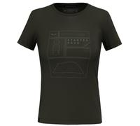 Salewa Women's Eagle Pack Dry T-Shirt W T-Shirt Dark Olive