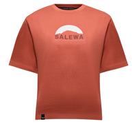 Salewa - Women's Eagle Sunrise T-Shirt S/S - T-shirt size 6, red