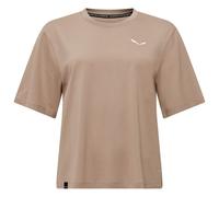 Salewa - Women's Eagle Sunset Loose T-Shirt - T-shirt size 16, sand/brown
