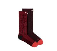 Salewa Womens Mountain Trainer Sal. Merino Crew Socken, Flame/1570, 42-44 EU