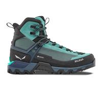 Salewa MTN Trainer 3 TECH MID GTX Willow/Orion Blue Women’s Outdoor Footwear UK 5