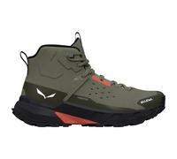 Salewa - Women's Pedroc 2 Leather Mid PTX - Walking boots size 4,5, olive/black