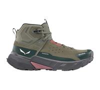 Salewa Pedroc 2 Leather Mid Powertex boots military green grey pink Women - 38.5