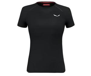 Salewa Women's PEDROC PTC DELTA W T-SHIRT, black out, M