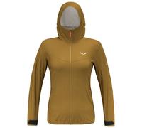 Salewa - Women's Puez Aqua 4 PowerTex 2.5L Jacket - Waterproof jacket size 8, brown