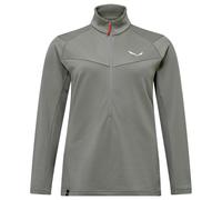 Salewa - Women's Puez Cammino PL Half Zip Jacket - Fleece jumper size 10, grey
