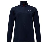 Salewa Puez Cammino Polarlite Half Zip Fleece Blue XS Women