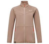 Salewa Puez Cammino Polarlite Full Zip Fleece Beige M Women