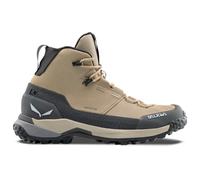Salewa - Women's Puez Leather Mid PTX - Walking boots size 4, sand/grey