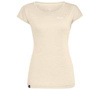 Salewa - Women's Puez Melange Dry S/S Tee - T-shirt size 12, sand