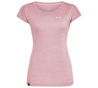 Salewa - Women's Puez Melange Dry S/S Tee - T-shirt size 42, pink