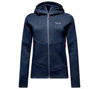 Salewa Puez Rocca Polarlite Hoodie Fleece Blue XS Woman