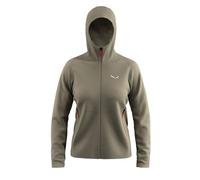 Salewa Puez Rocca Hooded Jacket Green Cane Women - 38