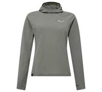 Salewa - Women's Puez Sun Hoodie - Fleece jumper size 12, grey