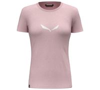 Salewa - Women's Solid Dri-Release S/S Tee - T-shirt size 4, pink
