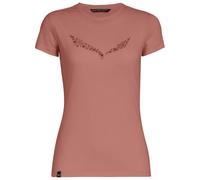 Salewa Solid Dry Short Sleeve T-shirt Pink XS Woman