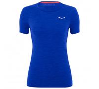 Salewa - Women's Zebru Fresh AMR T-Shirt - Merino base layer size 10, blue