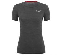 Salewa - Women's Zebru Fresh AMR T-Shirt - Merino base layer size 10, grey